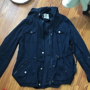 Navy blue utility jacket!